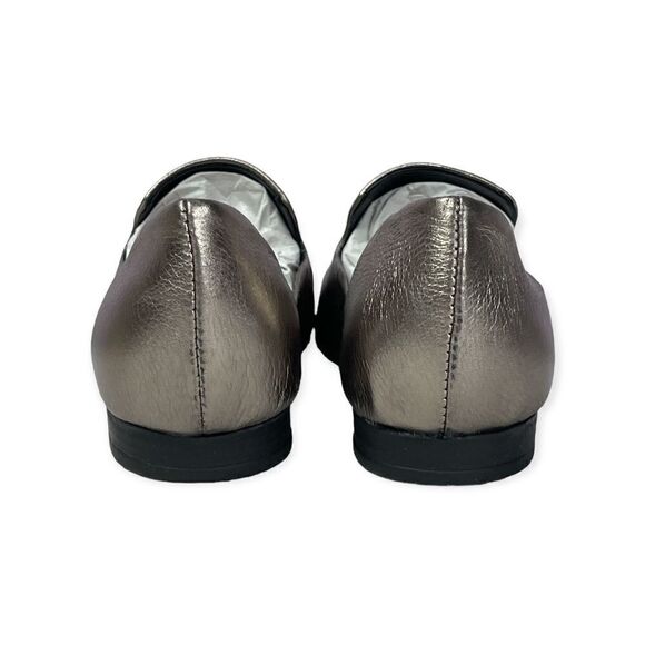 Bottero Botmariana Pewter Round Toe Flats Size 9 - Picture 6 of 12